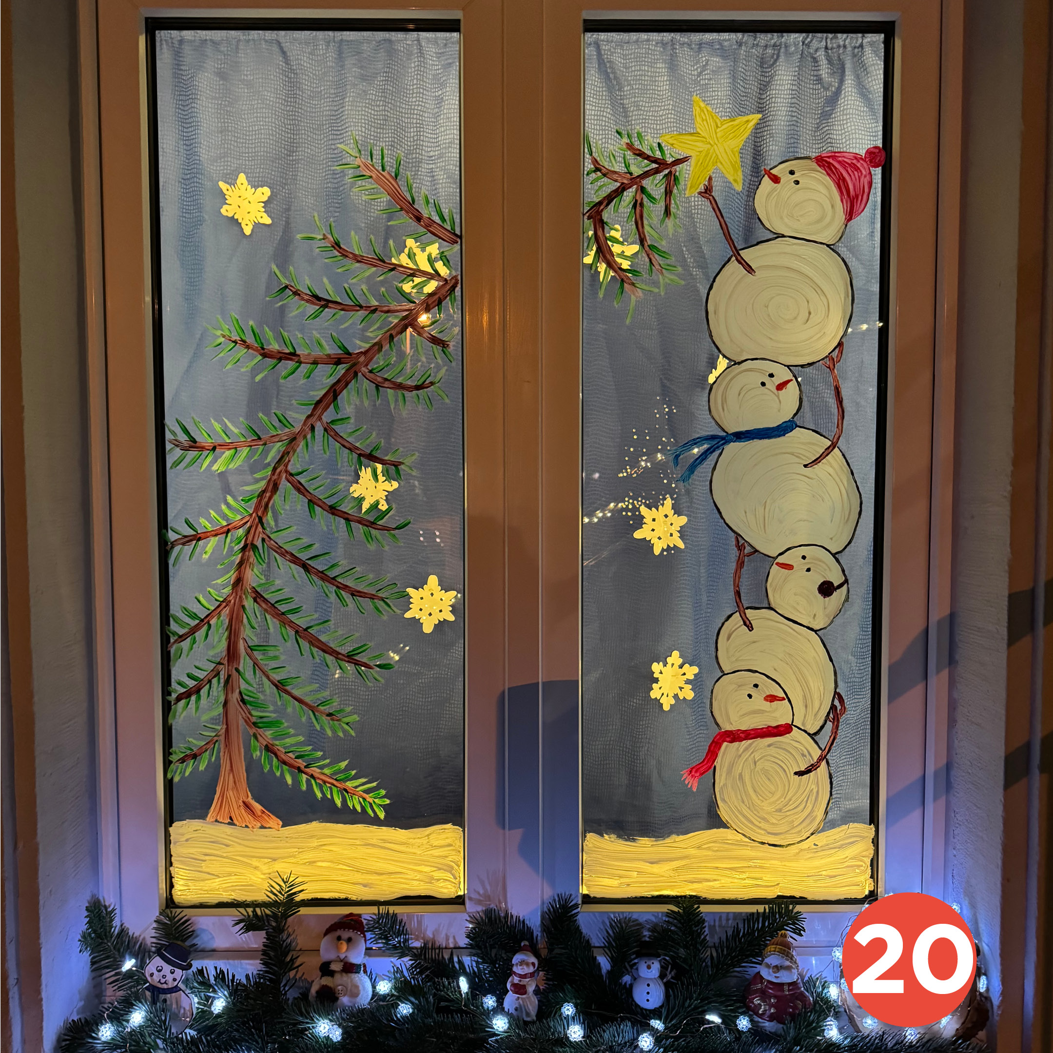 20. Adventsfenster
