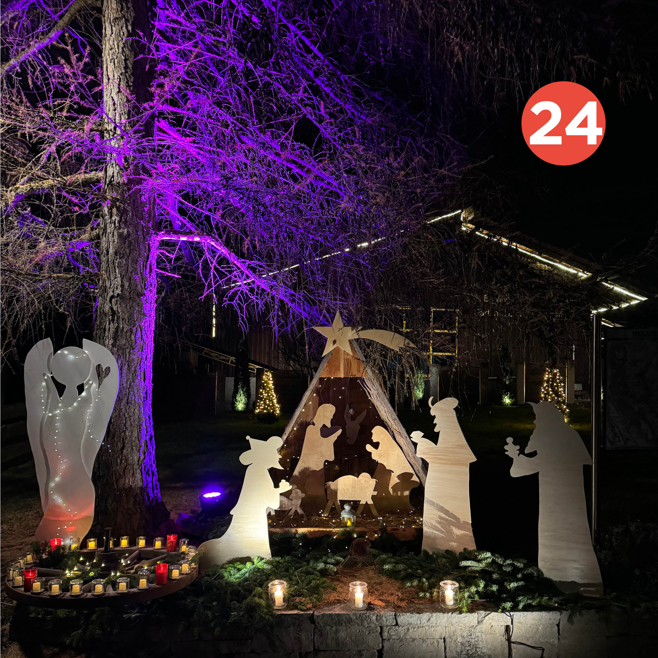 24. Adventsfenster